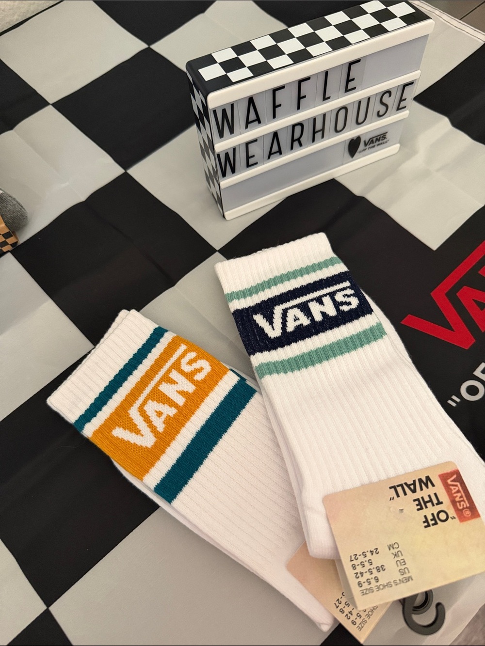 Vans Drop-V Crew Socks 2-pk